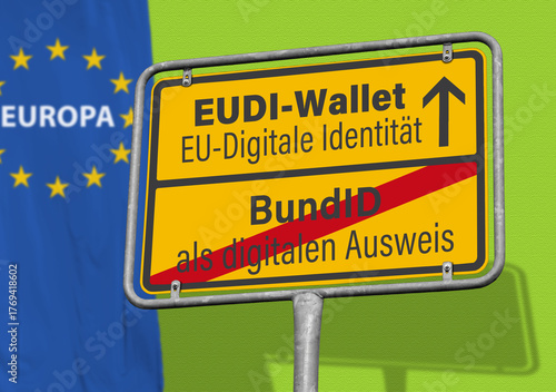 In Zukunft EUDI-Wallet, EU-Digitale Identität statt BundID als digitalen Ausweis