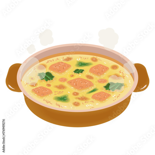 鮭のグラタン　Salmon gratin