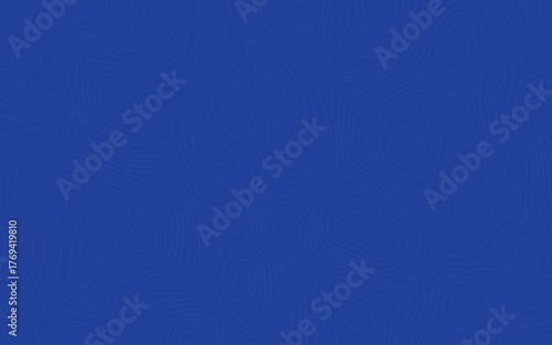 topography colorful background. Abstract white topographic lines on a blue background. white line waves topographical design. Geographic mountain contours Vector Illustration.
