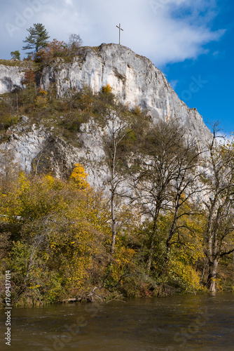 Kreuzfelsen an der Oberen Donau bei Gutenstein, Landkreis Sigmaringen