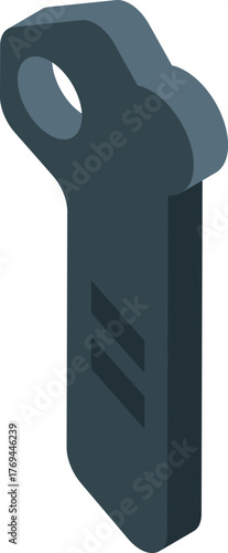 Electronic car key with remote central locking system, featuring a sleek design and advanced technology for secure vehicle access