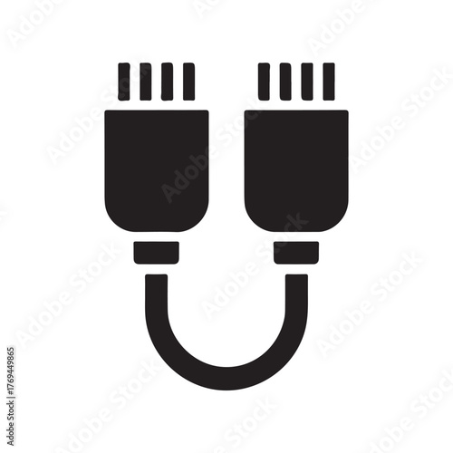 HDMI Cable Data Transfer Cord Icon