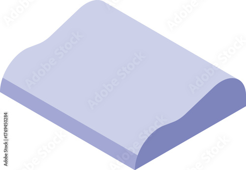 Comfortable orthopedic pillow ensuring comfortable sleep and proper spine alignment