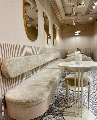 Coffee shop interior