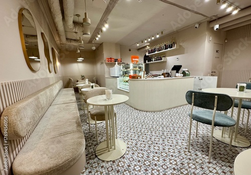 Coffee shop interior