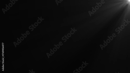 Overlays, light transition, effects sunlight, lens flare, light leaks. High-quality stock footage of sun rays light effects, for desi Optical Lens flare light background.4k video black background,