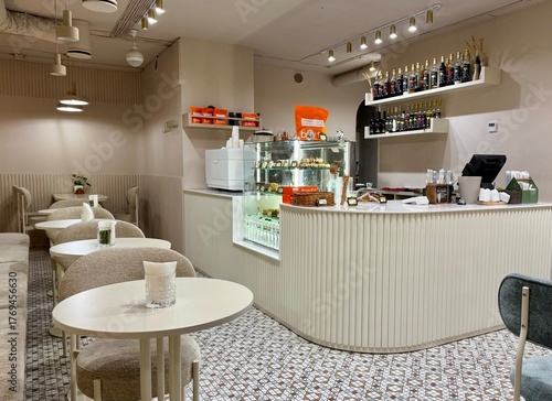 Coffee shop interior