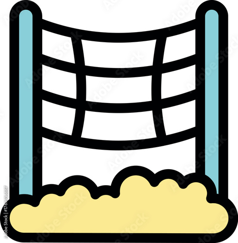 Rope climbing frame provides fun and challenging activity for children, promoting physical development and coordination skills