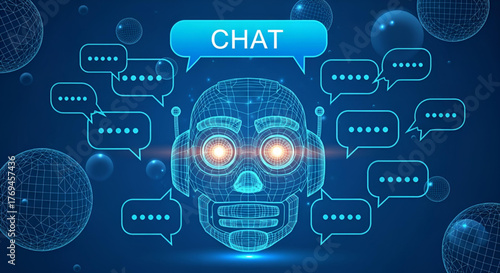Ai chatbot virtual assistant artificial intelligence communication bot