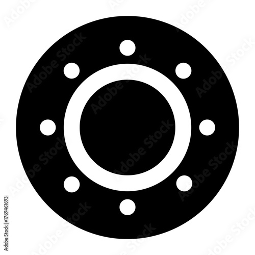 ring light icon for illustration