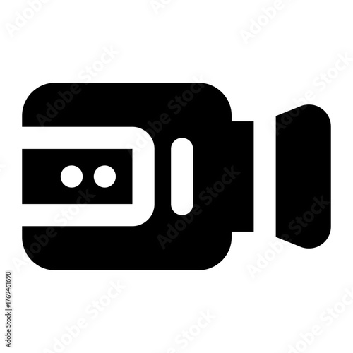 video camera icon for illustration