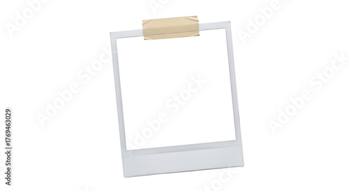 Polaroid Photo Frame with Tape image