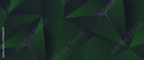 abstraction geometrical composition with triangles