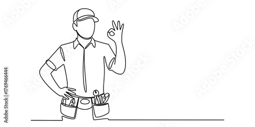 Volleyball one line drawing elegant sketch of a sports ball in a continuous outline art style vector