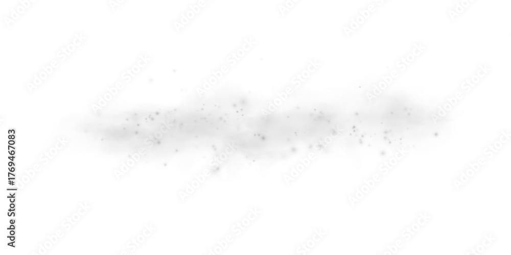 Obraz premium Black Smoke and Dust Cloud PNG.