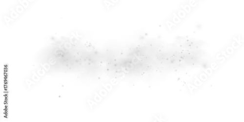 Black Smoke and Dust Cloud PNG.