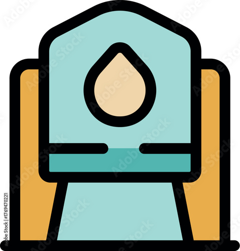 Modern water purifier removing impurities and contaminants, providing access to safe and healthy drinking water