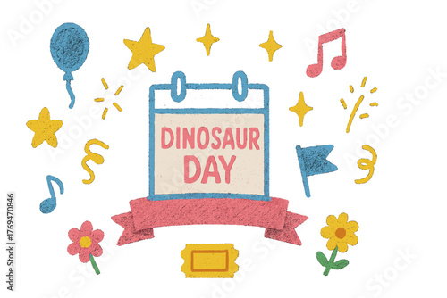 Celebrate Dinosaur Day with fun decorations and activities for kids of all ages