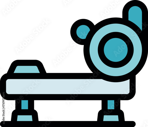 Adjustable medical bed provides comfort and support for patients during hospital stays, symbolizing healthcare and recovery