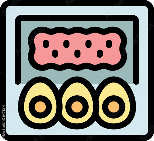 Vacuum sealer machine packing food for long term storage, ensuring quality and freshness