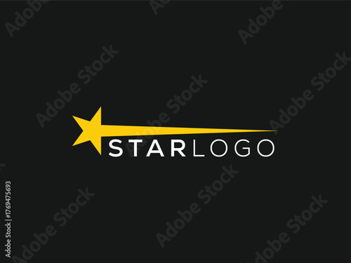 Minimal and professional star Logo design