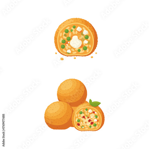 Delicious Arancini: Authentic Italian Rice Balls Filled with Flavor