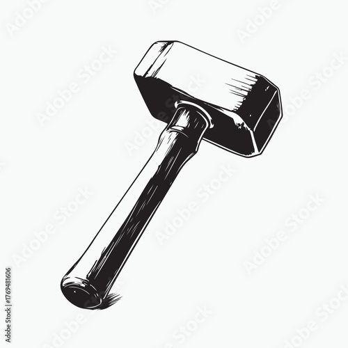 hammer isolated on white background