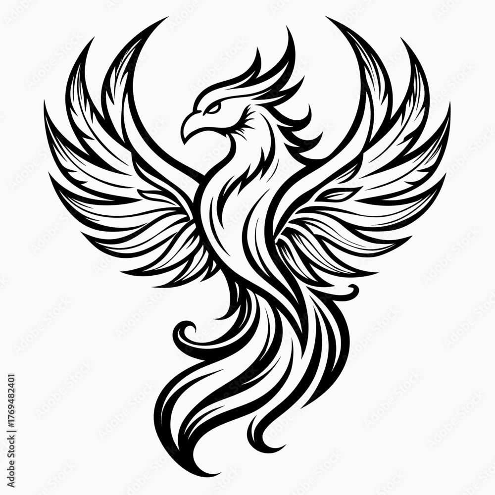 Obraz premium tribal tattoo design