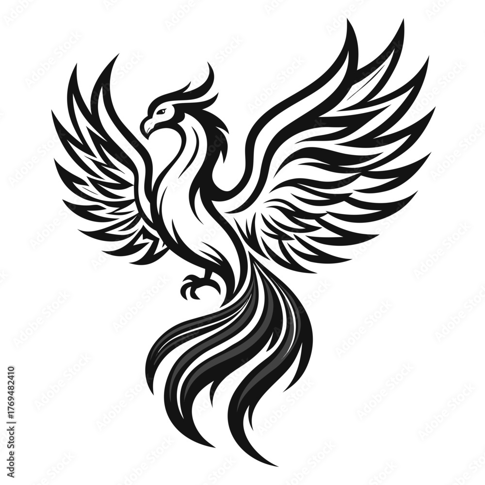 Obraz premium eagle tattoo design