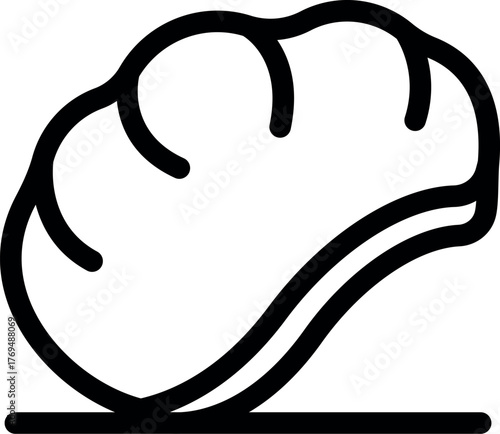 Freshly baked loaf of bread sits on a surface, inviting and ready to be enjoyed