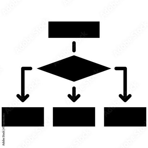 Flow Chart Icon