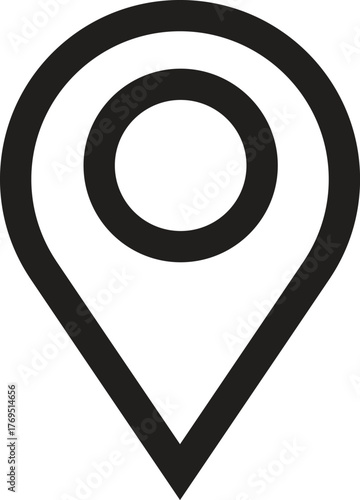 Collection Of Black UI Icons And Symbols For Web And App Interfaces