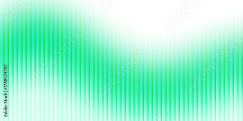 Foto Abstract wave element of glowing green gradient fractal glass with noise and gra