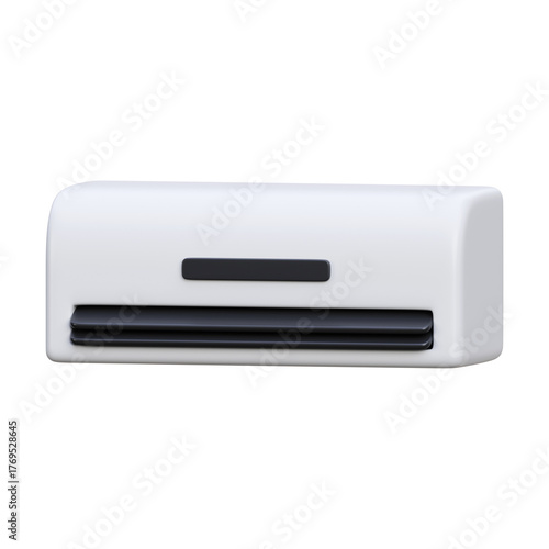 air conditioner 3d render illustration	