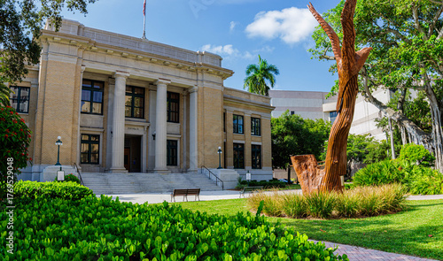 The Lee County Courthouse, Fort Myers, Florida, USA
