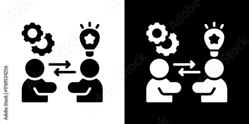 Coaching Icon Vector Illustration 
