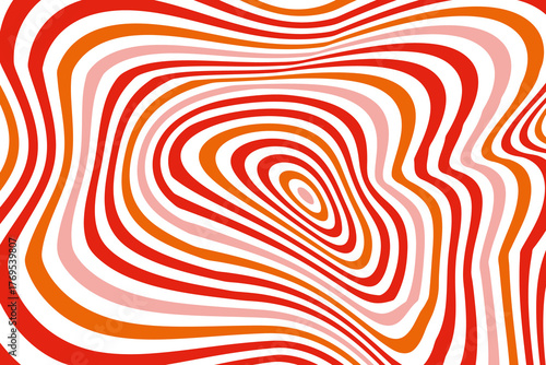 abstract wavy red background