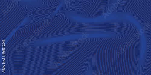 Premium background design with diagonal dark blue line pattern. Vector horizontal template for digital lux business banner.