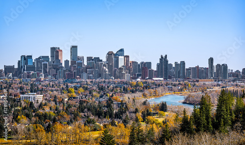 Calgary Downtown - View from Edworthy Park