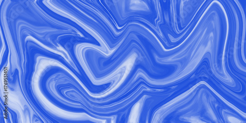Abstract Blue and White Wavy Pattern. Abstract liquid blue background, can be used for background or wallpaper. abstract Beautiful blue and white Liquid Marble Swirl texture Background or wallpaper.
