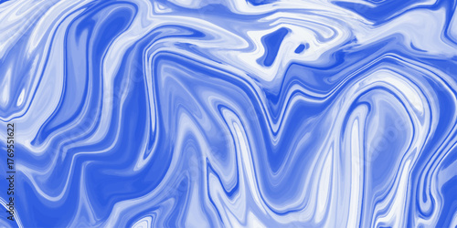 Abstract Blue and White Wavy Pattern. Abstract liquid blue background, can be used for background or wallpaper. abstract Beautiful blue and white Liquid Marble Swirl texture Background or wallpaper.
