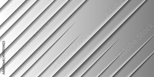 Banner background. Colorful. gray and white gradient. Slash effect style. Abstract white and gray color background. texture with diagonal lines. Vector background can be used in cover design,