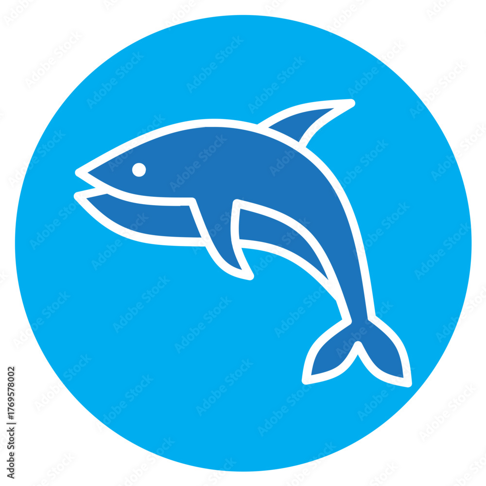 Fototapeta premium Fish Icon Vector