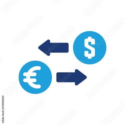 Currency exchange icon