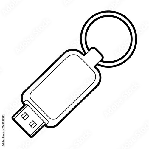 usb flash drive icon