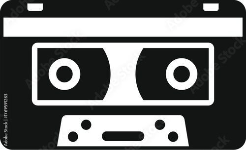 Audio cassette tape evoking memories of mixtapes, vintage recordings, and the golden age of music