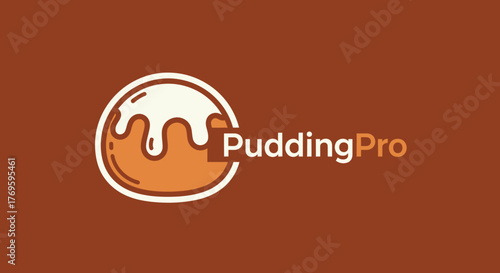PuddingPro Logo - A Delicious and Playful Brand Identity.