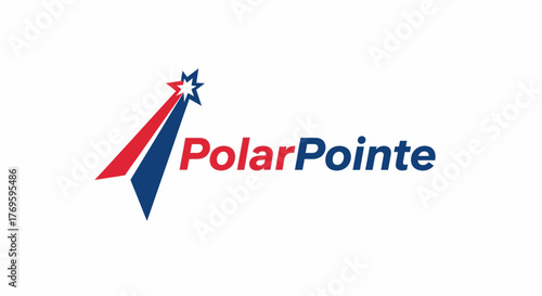PolarPointe logo featuring a stylized star and arrow design.