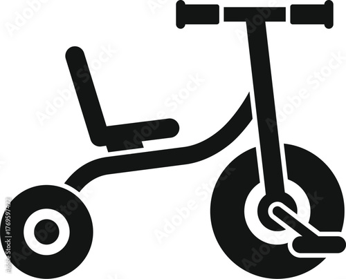 Children's tricycle promoting outdoor activity and fun