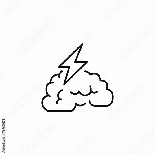 brain storm idea icon sign vector